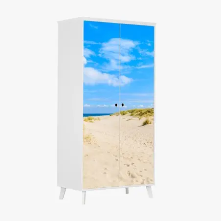 Pegatina para armario brisa de las dunas de Ellenbogen en Sylt – Pixers®
