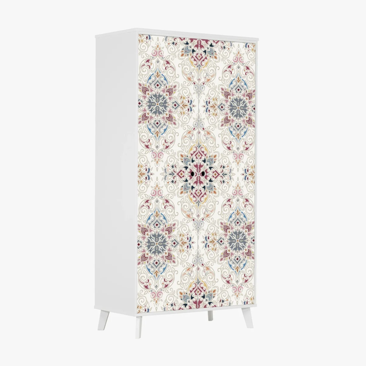 Pegatina para armario motivo damasco ornamental en tonos pastel – Pixers® Pegatina para armario motivo damasco ornamental en tonos pastel – Pixers®