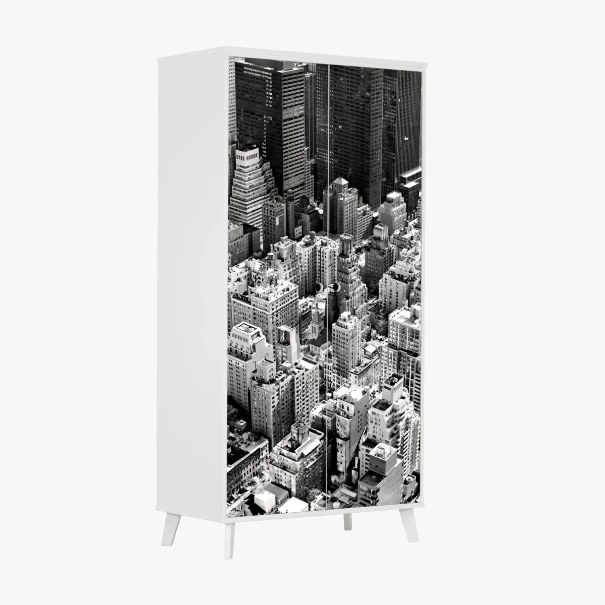 Pegatina para armario vista aérea en blanco y negro de Manhattan, Nueva York – Pixers® Pegatina para armario vista aérea en blanco y negro de Manhattan, Nueva York – Pixers®