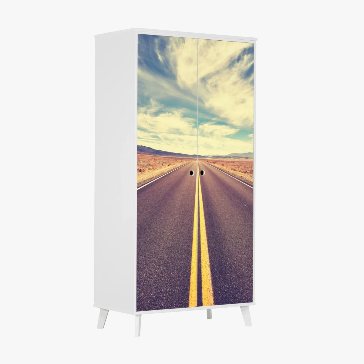Pegatina para armario carretera infinita en Valle de la Muerte – Pixers® Pegatina para armario carretera infinita en Valle de la Muerte – Pixers®
