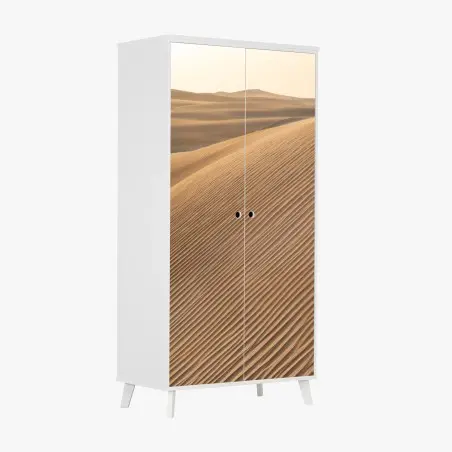 Pegatina para armario dunas doradas y texturas del desierto – Pixers®