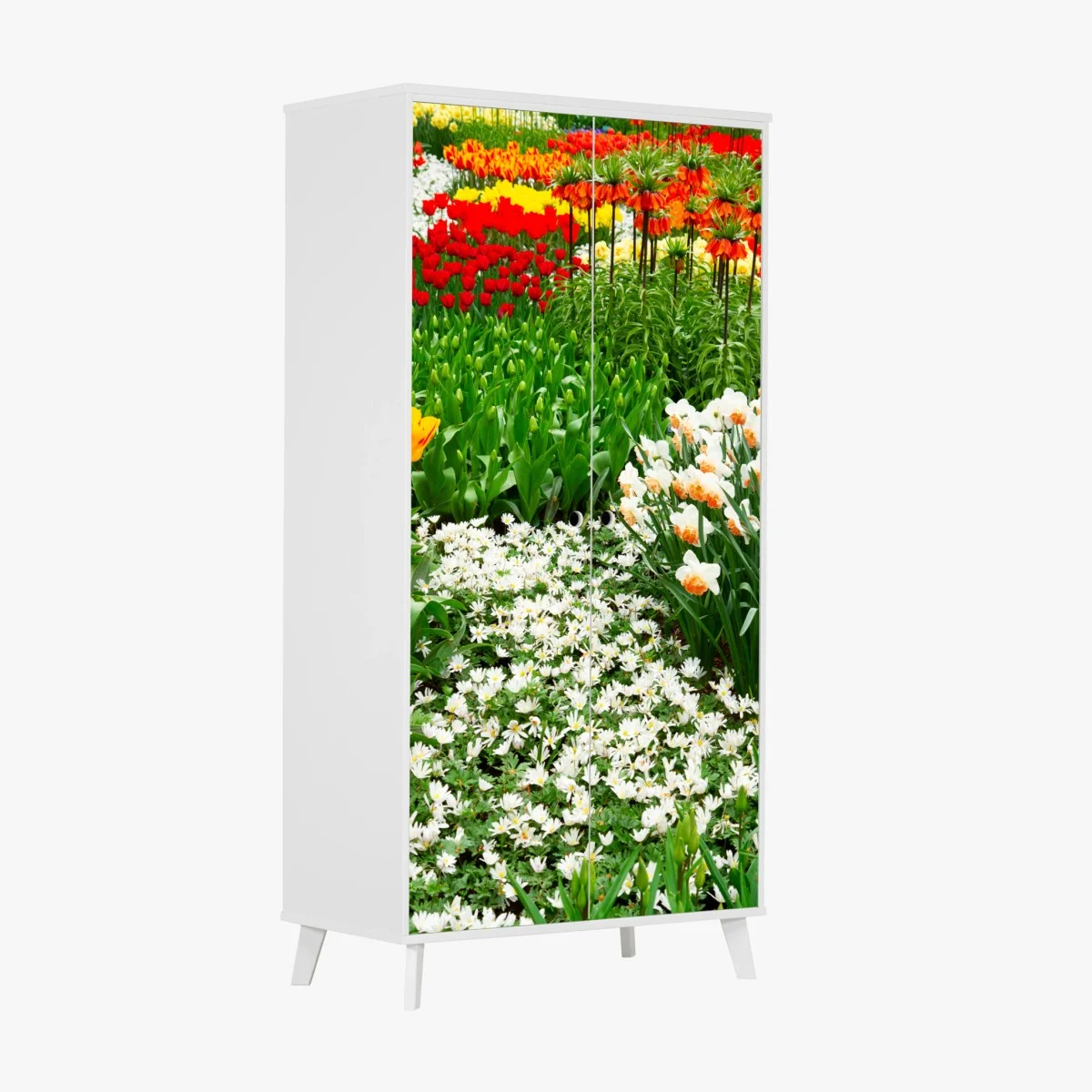 Pegatina para armario explosión de color primaveral en el jardín – Pixers® Pegatina para armario explosión de color primaveral en el jardín – Pixers®