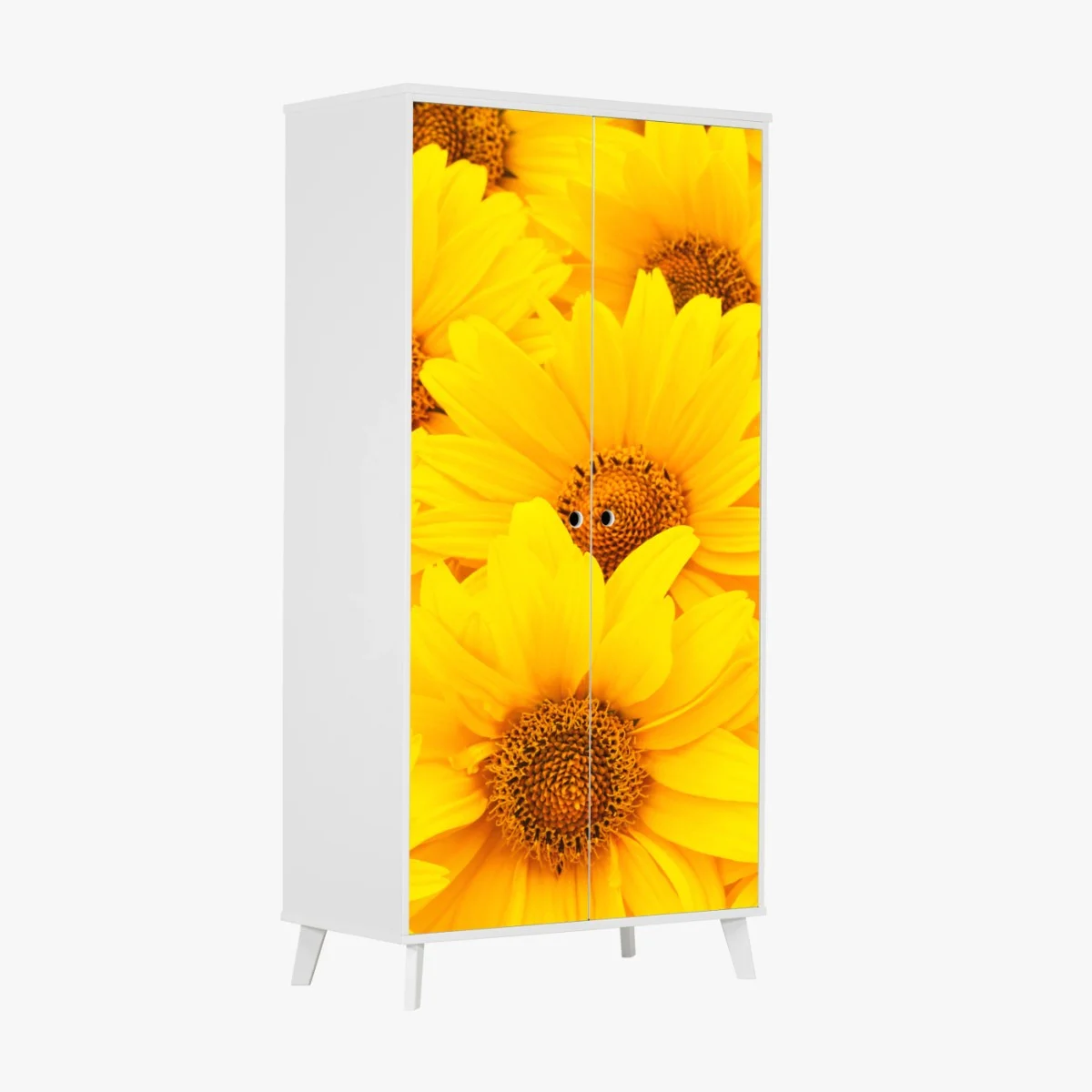 Pegatina para armario explosión de girasoles luminosos – Pixers® Pegatina para armario explosión de girasoles luminosos – Pixers®