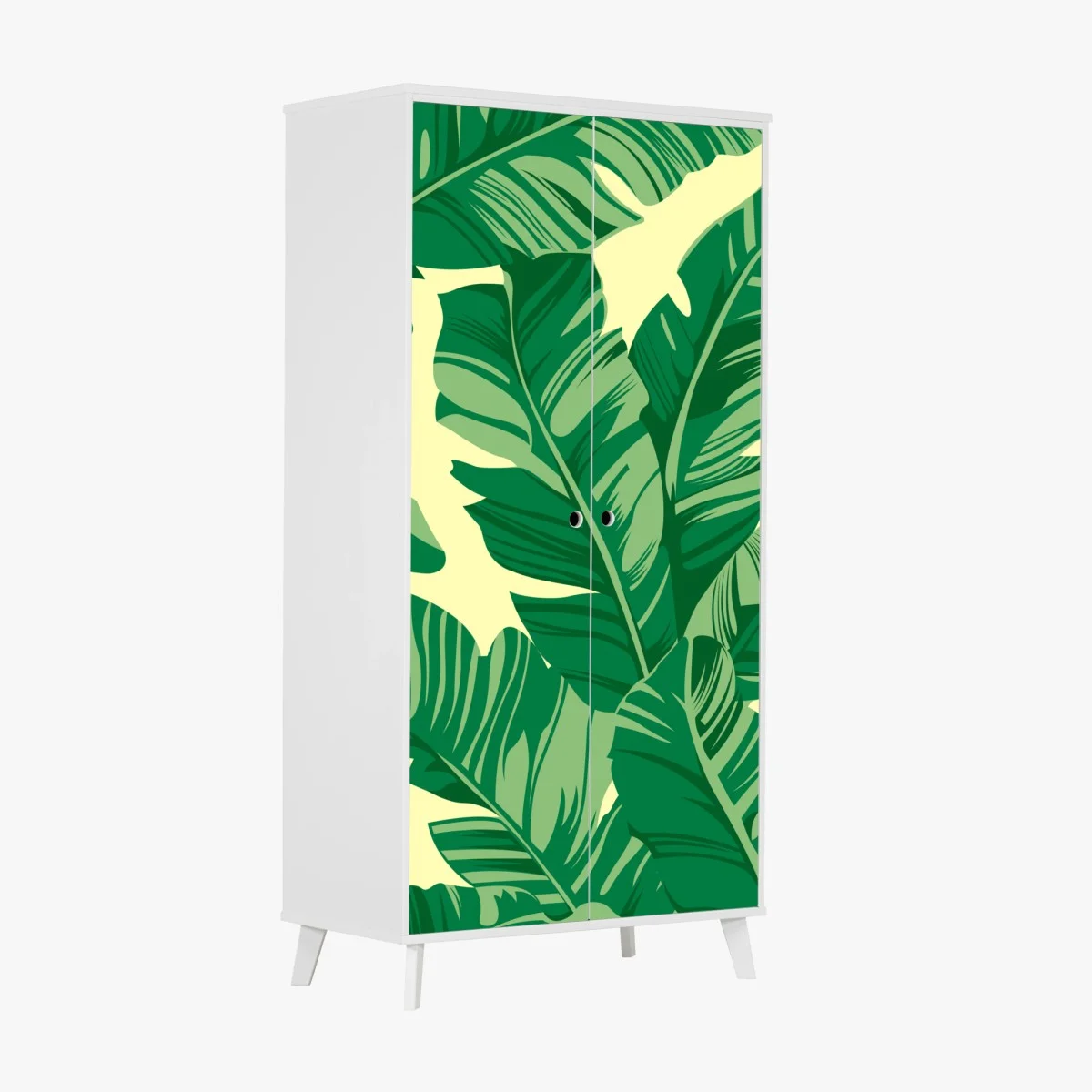 Pegatina para armario patrón de hojas tropicales en verde – Pixers® Pegatina para armario patrón de hojas tropicales en verde – Pixers®