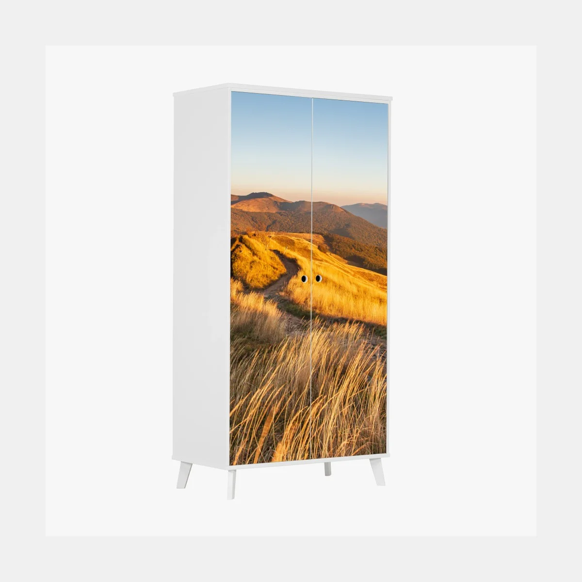Pegatina para armario luz dorada en la cresta montañosa – Pixers® Pegatina para armario luz dorada en la cresta montañosa – Pixers®