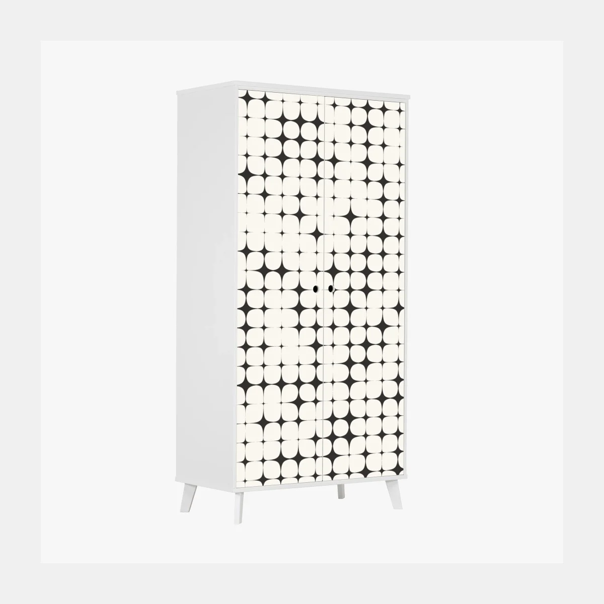 Pegatina para armario patrón geométrico óptico en blanco y negro – Pixers® Pegatina para armario patrón geométrico óptico en blanco y negro – Pixers®