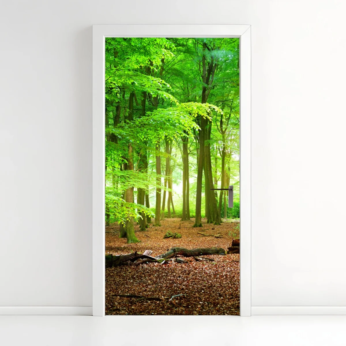 Pegatina para puerta bosque esmeralda iluminado – Pixers® Pegatina para puerta bosque esmeralda iluminado – Pixers®