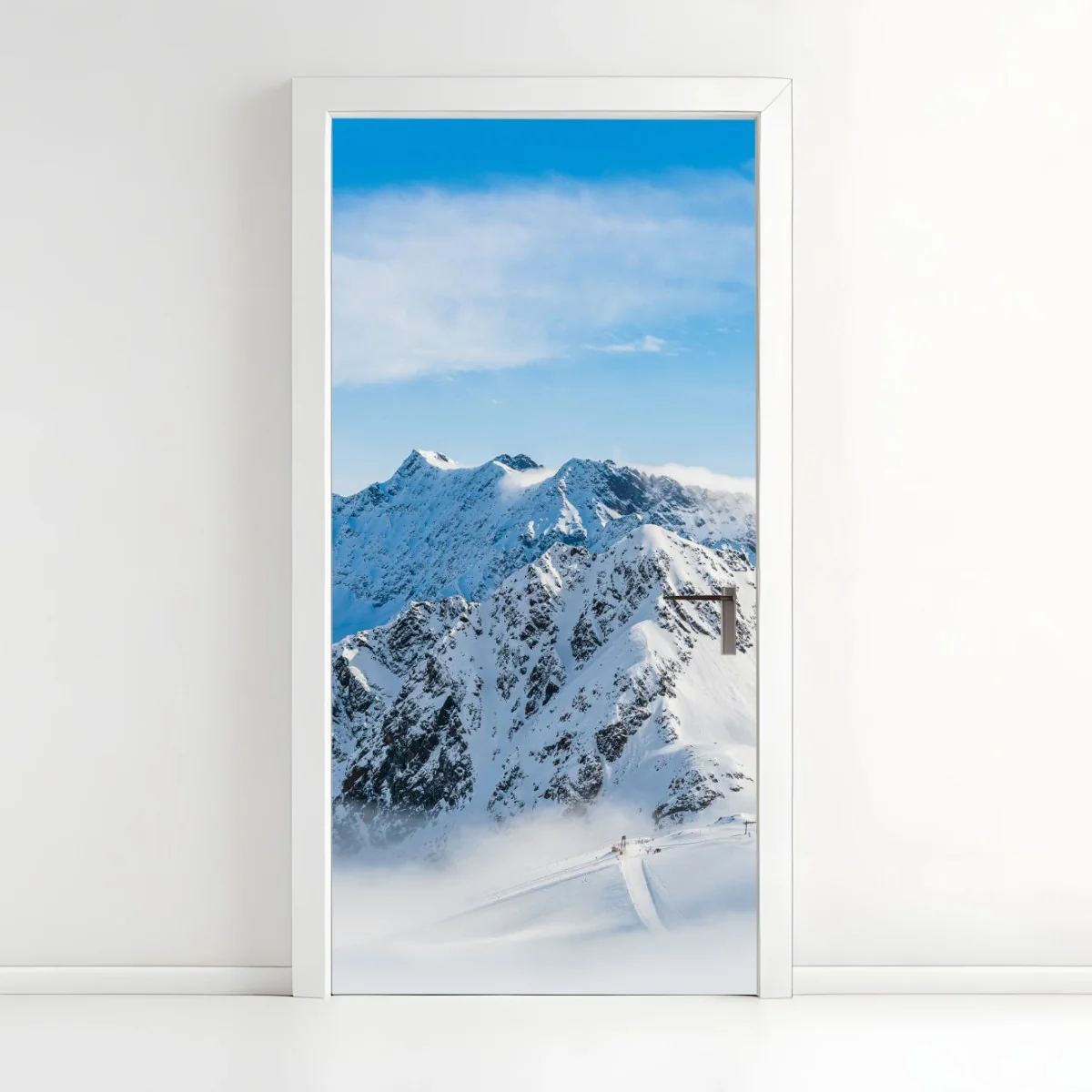 Pegatina para puerta panorama nevado de Kaunertal, Austria – Pixers® Pegatina para puerta panorama nevado de Kaunertal, Austria – Pixers®
