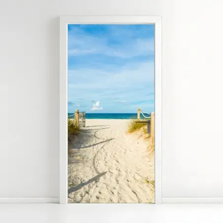 Pegatina para puerta serenidad en South Beach, Miami – Pixers®
