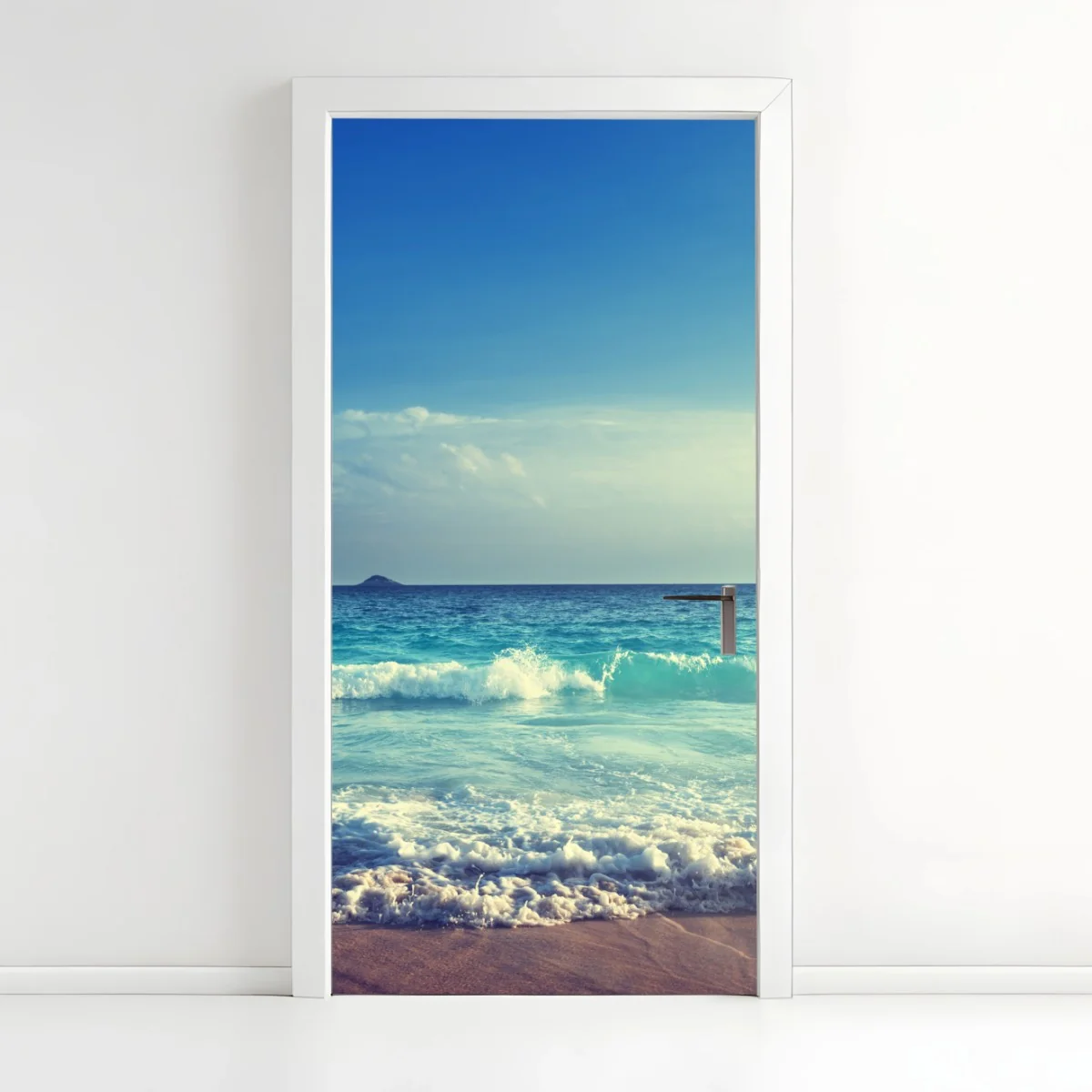 Pegatina para puerta playa de Seychelles al atardecer – Pixers® Pegatina para puerta playa de Seychelles al atardecer – Pixers®
