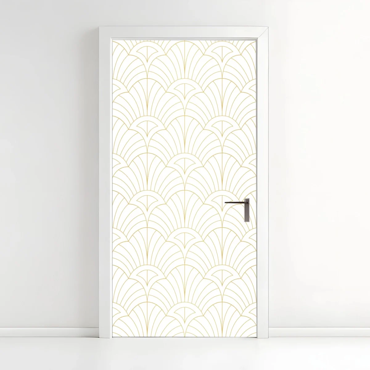 Pegatina para puerta elegante patrón geométrico art deco dorado – Pixers® Pegatina para puerta elegante patrón geométrico art deco dorado – Pixers®