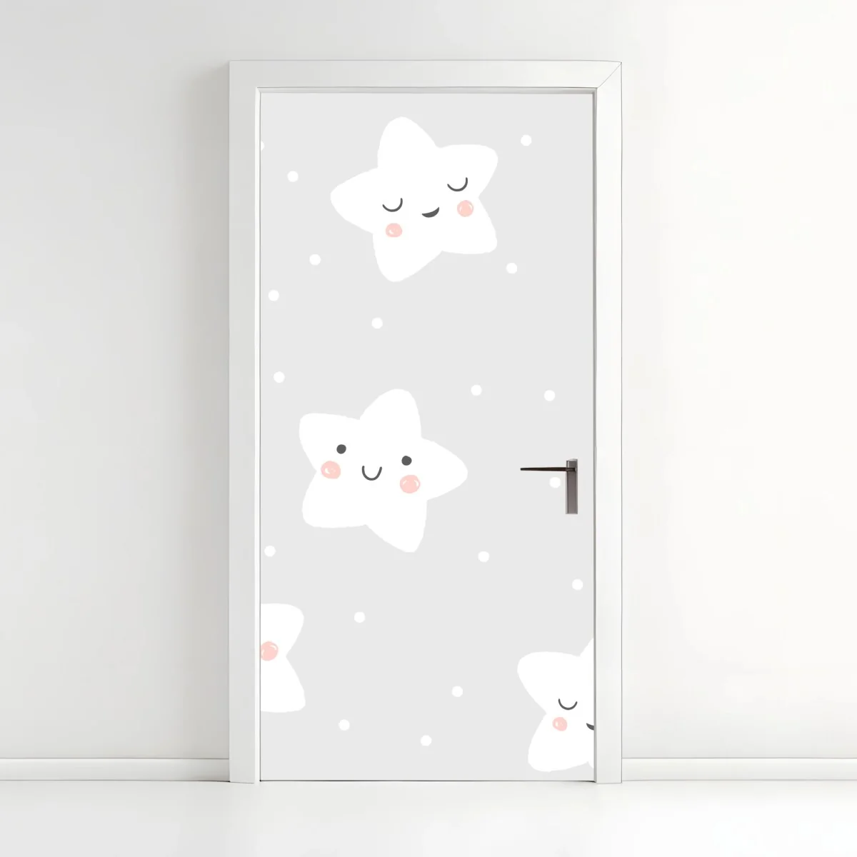 Pegatina para puerta estampado de estrellas sonrientes para cuarto infantil – Pixers® Pegatina para puerta estampado de estrellas sonrientes para cuarto infantil – Pixers®