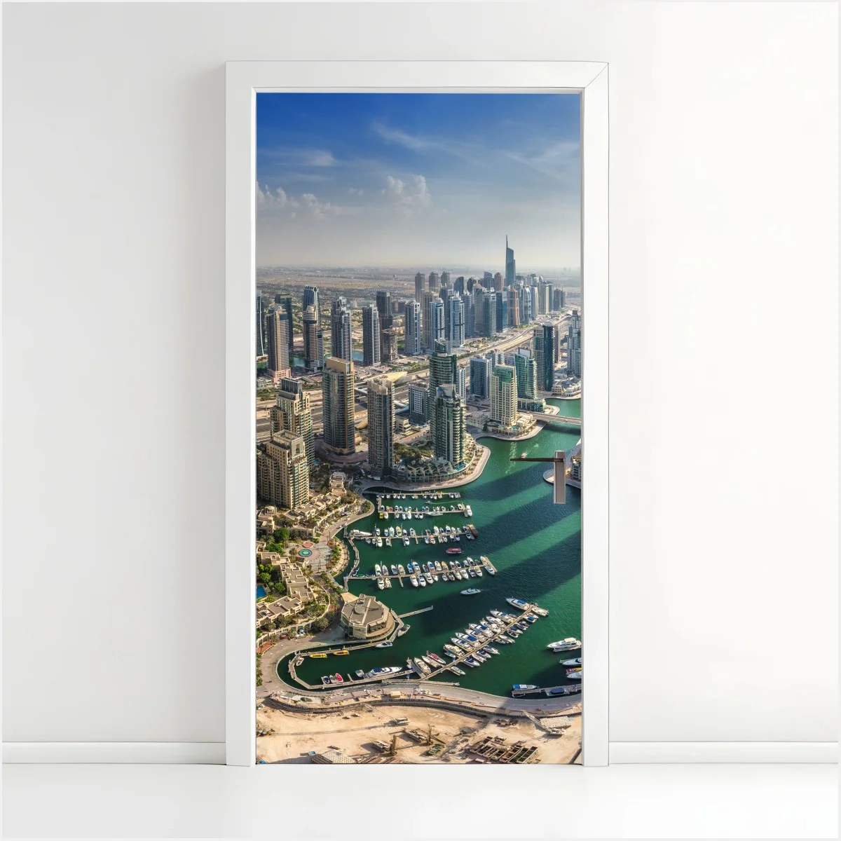 Pegatina para puerta panorama urbano de Dubai Marina – Pixers® Pegatina para puerta panorama urbano de Dubai Marina – Pixers®