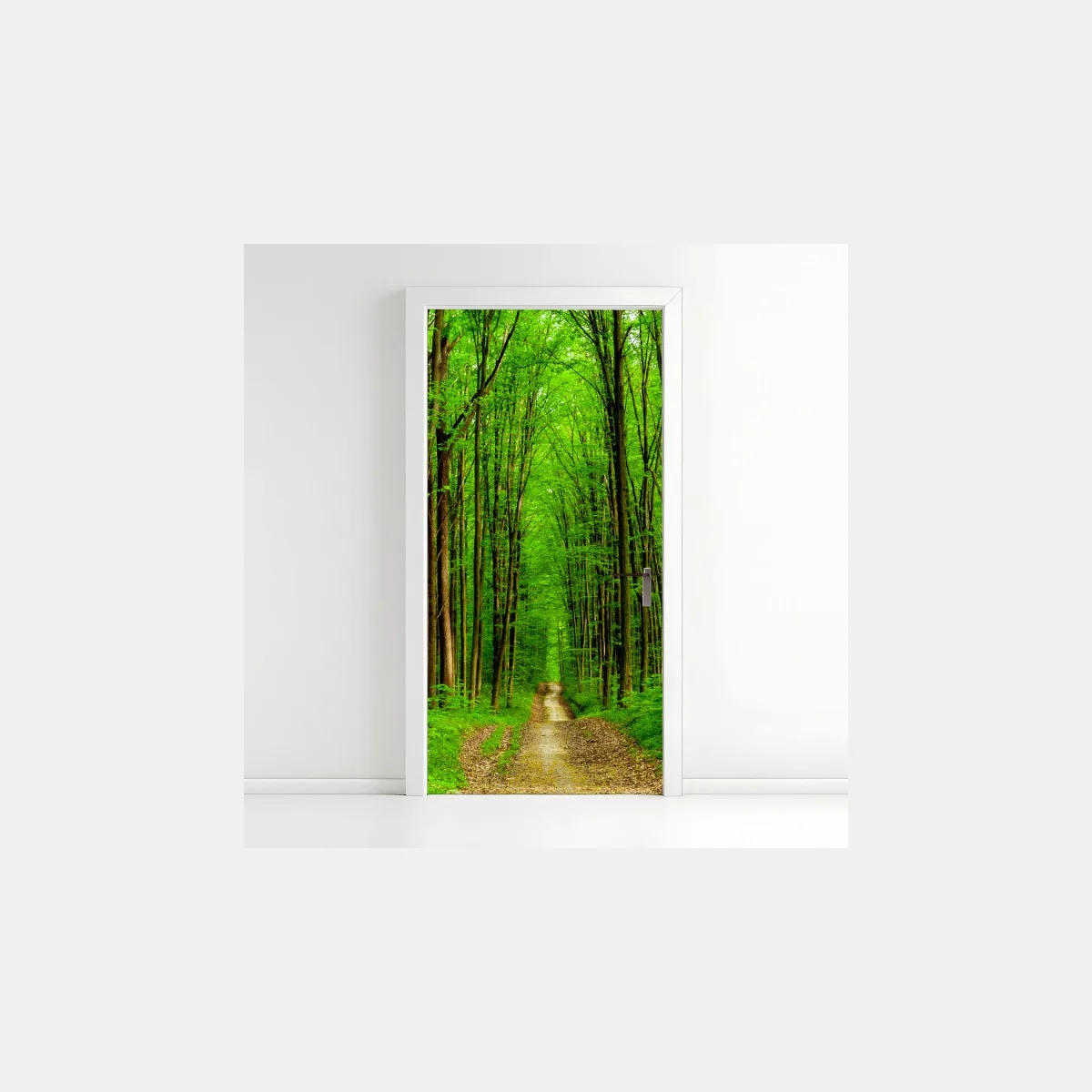 Pegatina para puerta sendero entre árboles en bosque primaveral – Pixers® Pegatina para puerta sendero entre árboles en bosque primaveral – Pixers®