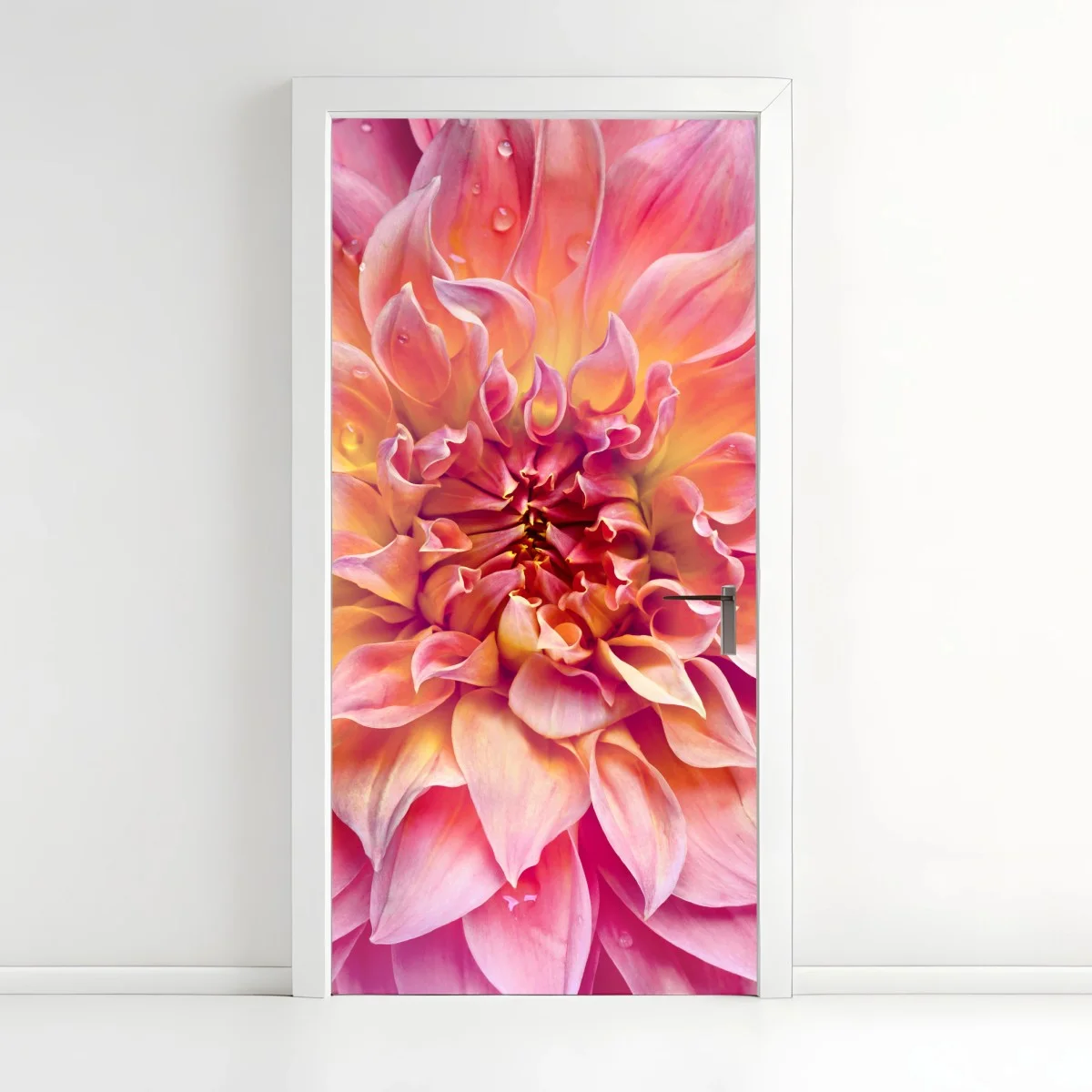 Pegatina para puerta dalia rosa y melocotón en primer plano – Pixers® Pegatina para puerta dalia rosa y melocotón en primer plano – Pixers®