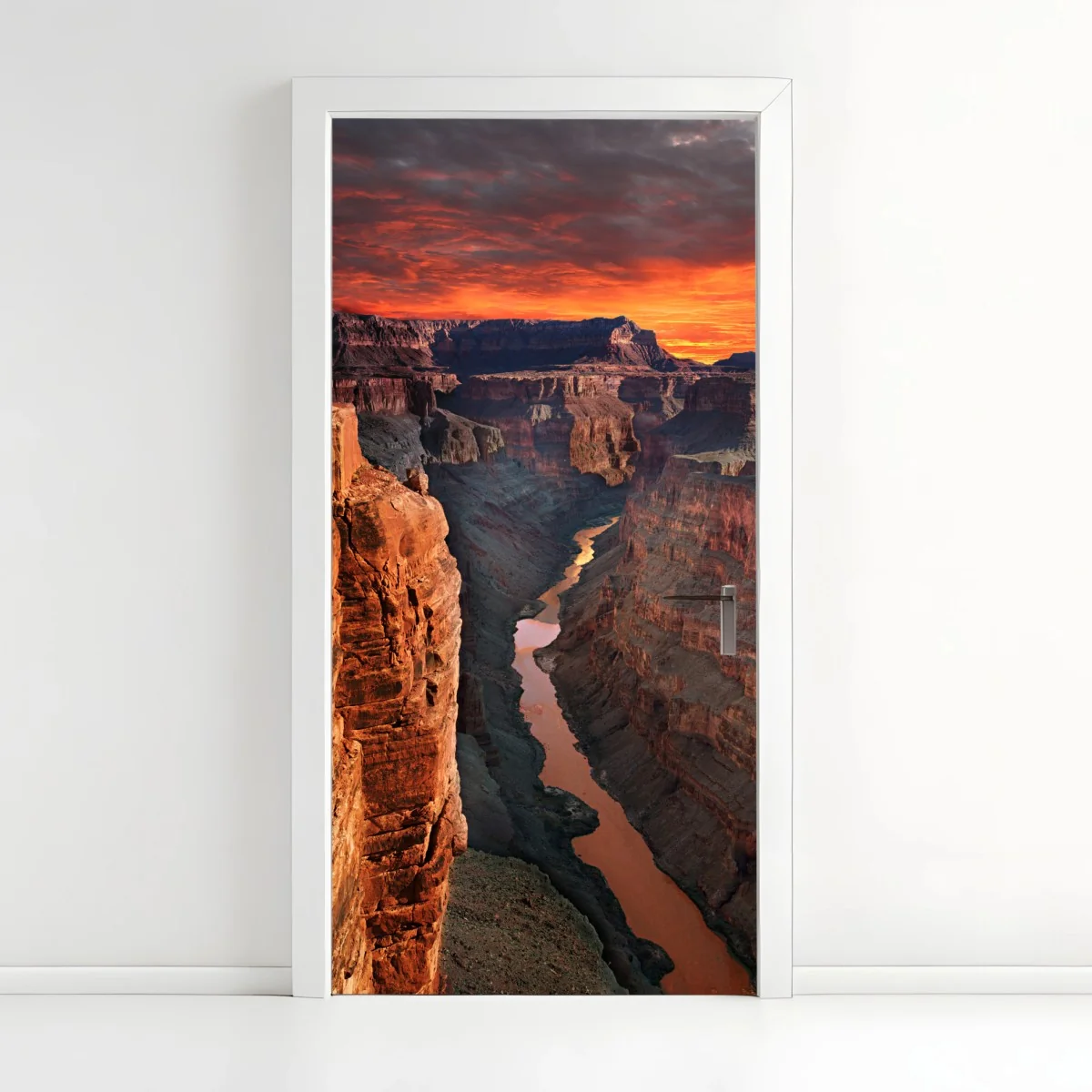 Pegatina para puerta amanecer sobre el Gran Cañón – Pixers® Pegatina para puerta amanecer sobre el Gran Cañón – Pixers®