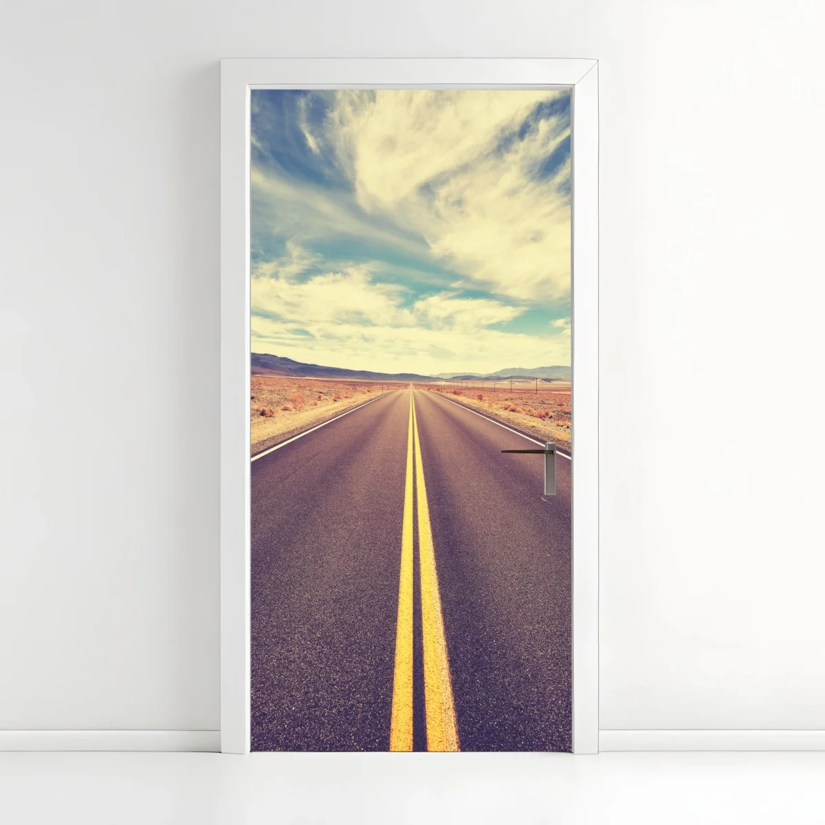 Pegatina para puerta carretera infinita en Valle de la Muerte – Pixers® Pegatina para puerta carretera infinita en Valle de la Muerte – Pixers®