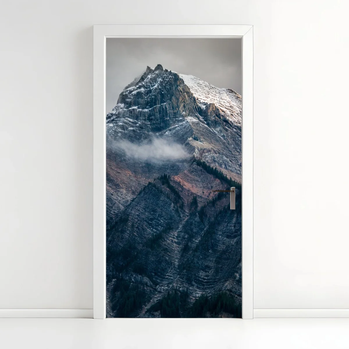 Pegatina para puerta cumbre nevada y texturas rocosas – Pixers® Pegatina para puerta cumbre nevada y texturas rocosas – Pixers®