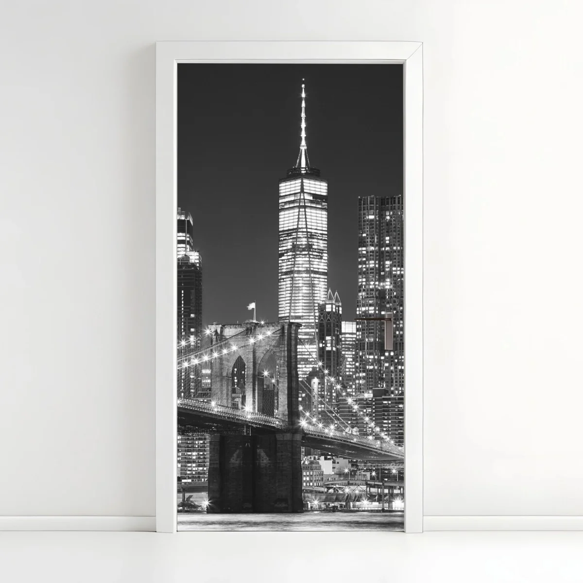 Pegatina para puerta nocturno de Brooklyn y Manhattan – Pixers® Pegatina para puerta nocturno de Brooklyn y Manhattan – Pixers®