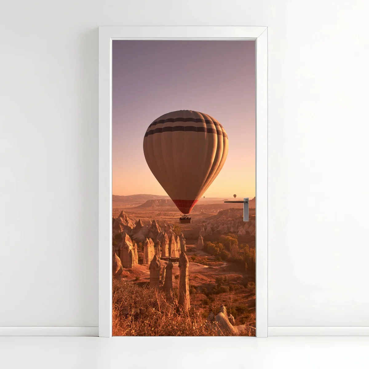 Pegatina para puerta amanecer en Cappadocia con globo aerostático – Pixers® Pegatina para puerta amanecer en Cappadocia con globo aerostático – Pixers®