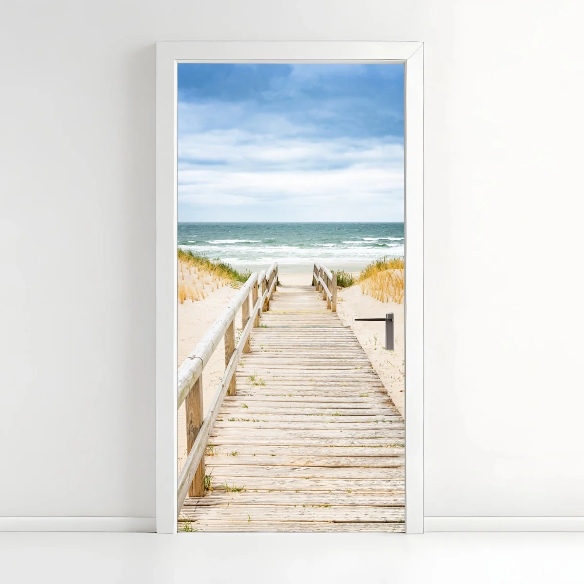 Pegatina para puerta pasarela de madera hacia la playa de Sylt – Pixers® Pegatina para puerta pasarela de madera hacia la playa de Sylt – Pixers®