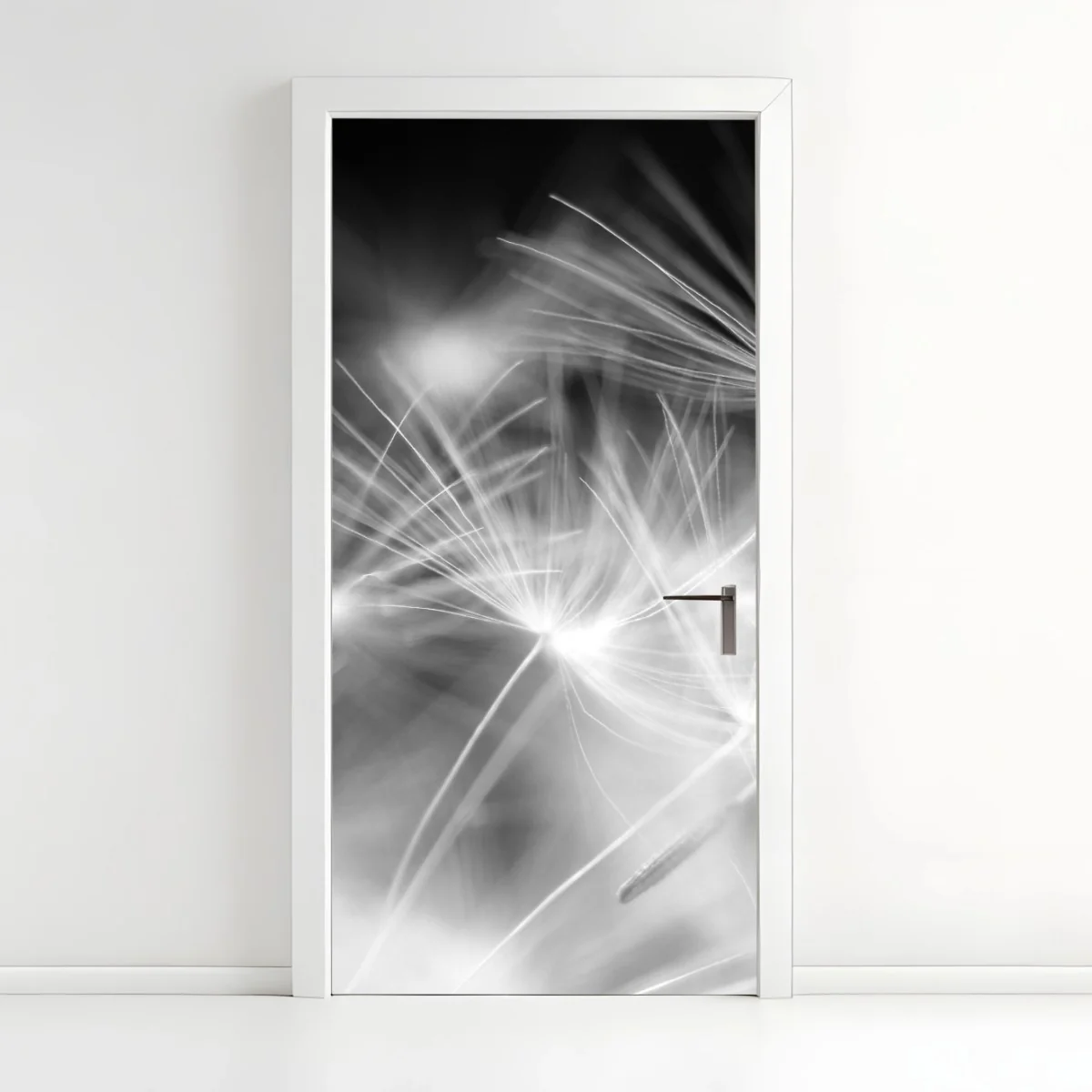 Pegatina para puerta danza de semillas en blanco y negro – Pixers® Pegatina para puerta danza de semillas en blanco y negro – Pixers®