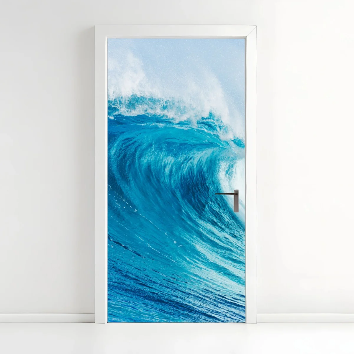 Pegatina para puerta ola oceánica azul en movimiento – Pixers® Pegatina para puerta ola oceánica azul en movimiento – Pixers®