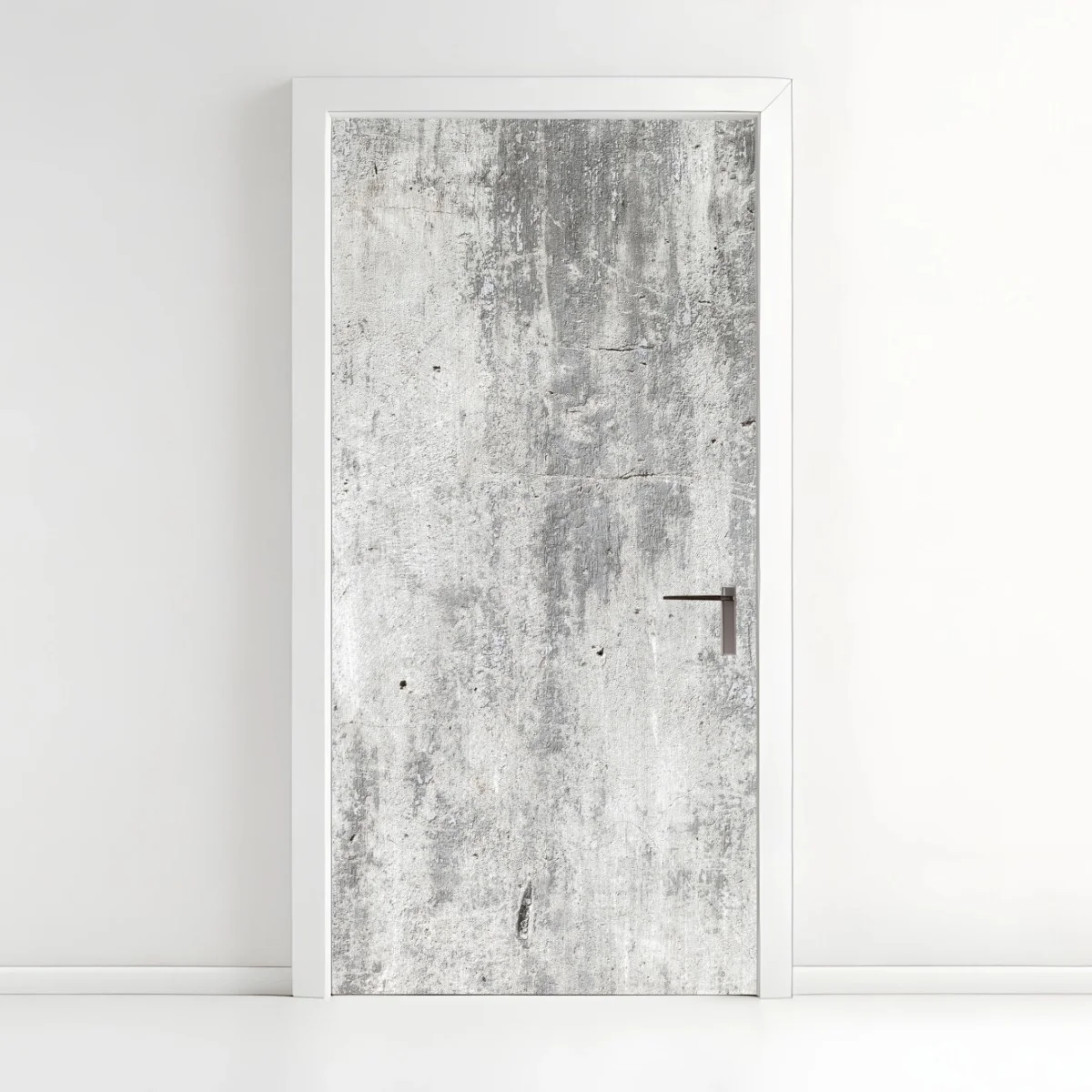 Pegatina para puerta textura industrial de hormigón envejecido – Pixers® Pegatina para puerta textura industrial de hormigón envejecido – Pixers®