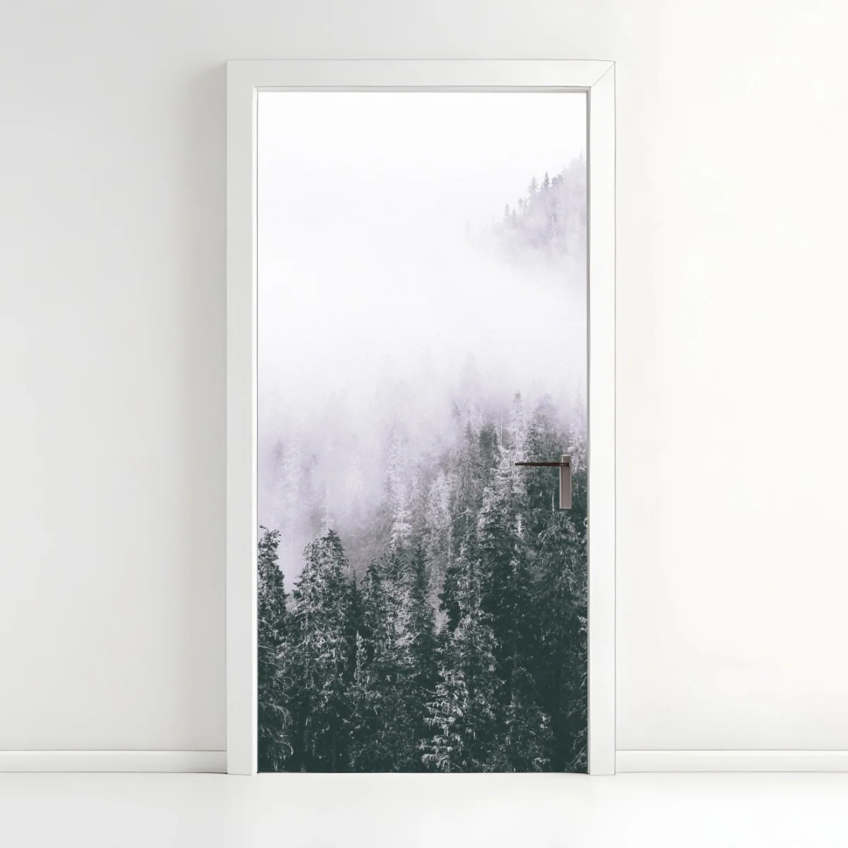 Pegatina para puerta bosque envuelto en niebla – Pixers® Pegatina para puerta bosque envuelto en niebla – Pixers®