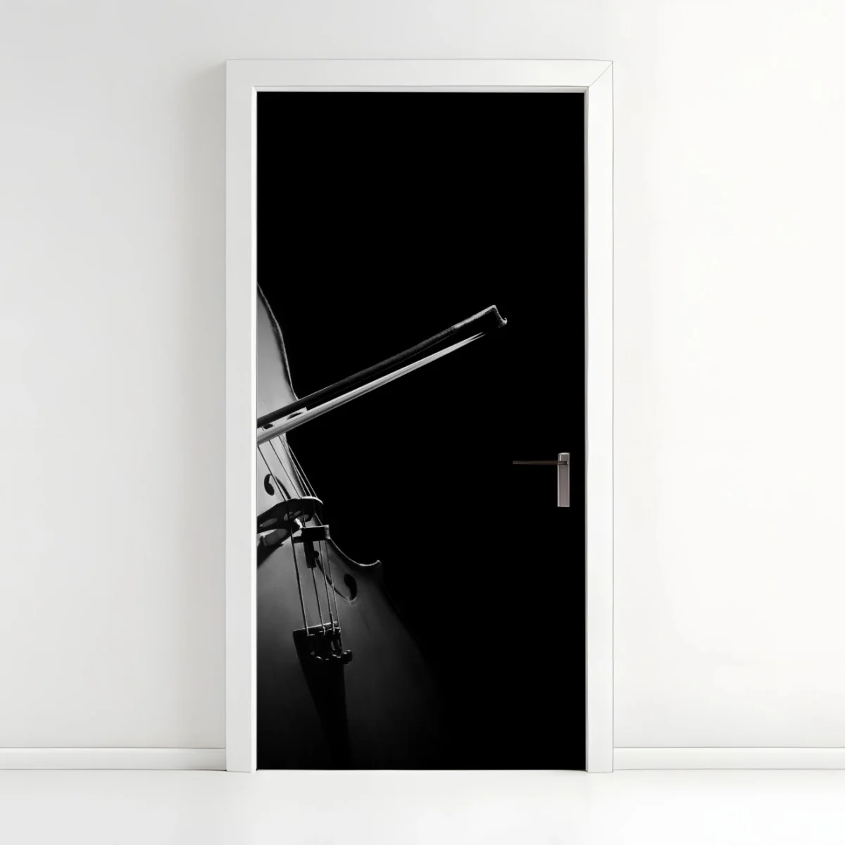 Pegatina para puerta melodía en sombras: violonchelo en primer plano – Pixers® Pegatina para puerta melodía en sombras: violonchelo en primer plano – Pixers®