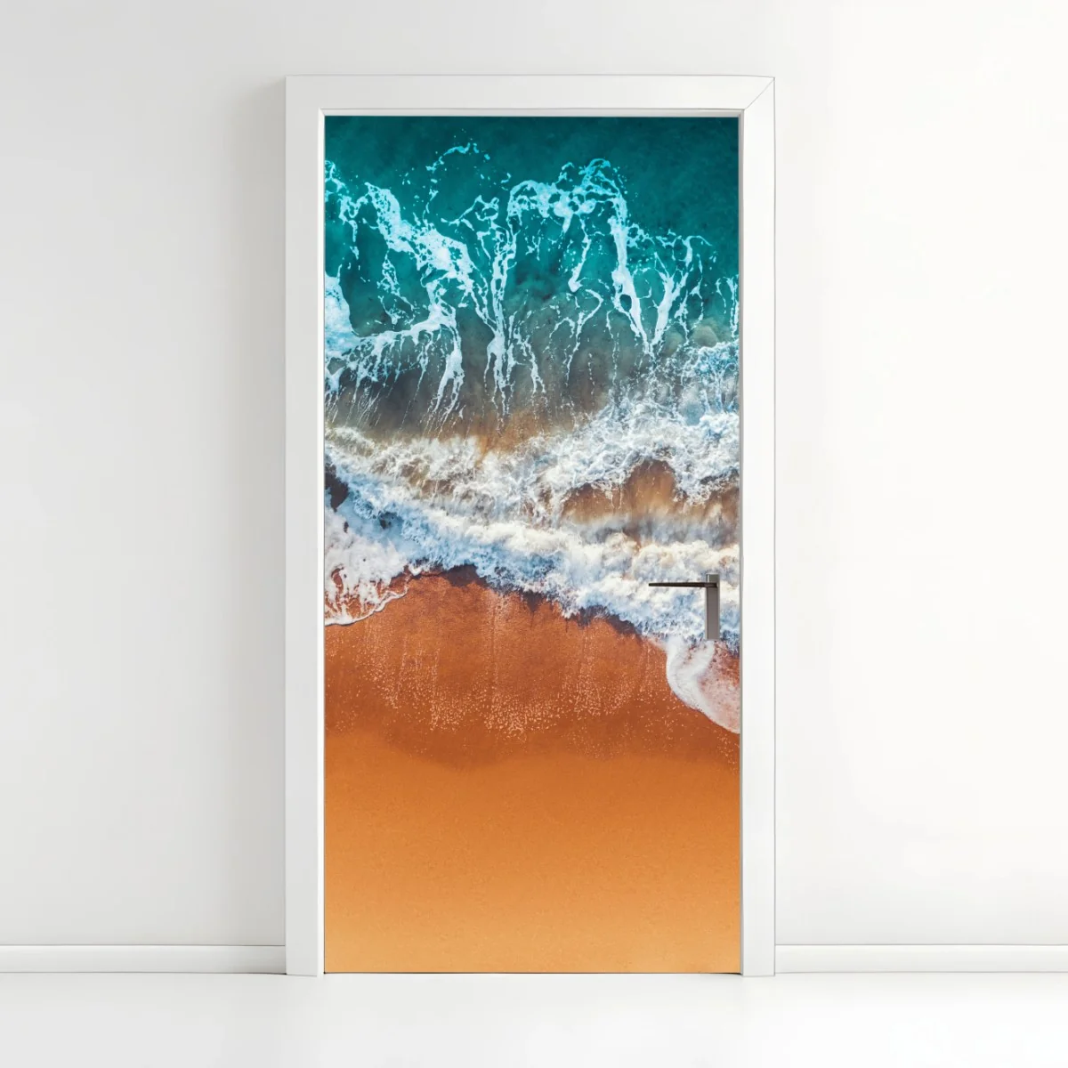 Pegatina para puerta olas aéreas sobre la playa – Pixers® Pegatina para puerta olas aéreas sobre la playa – Pixers®