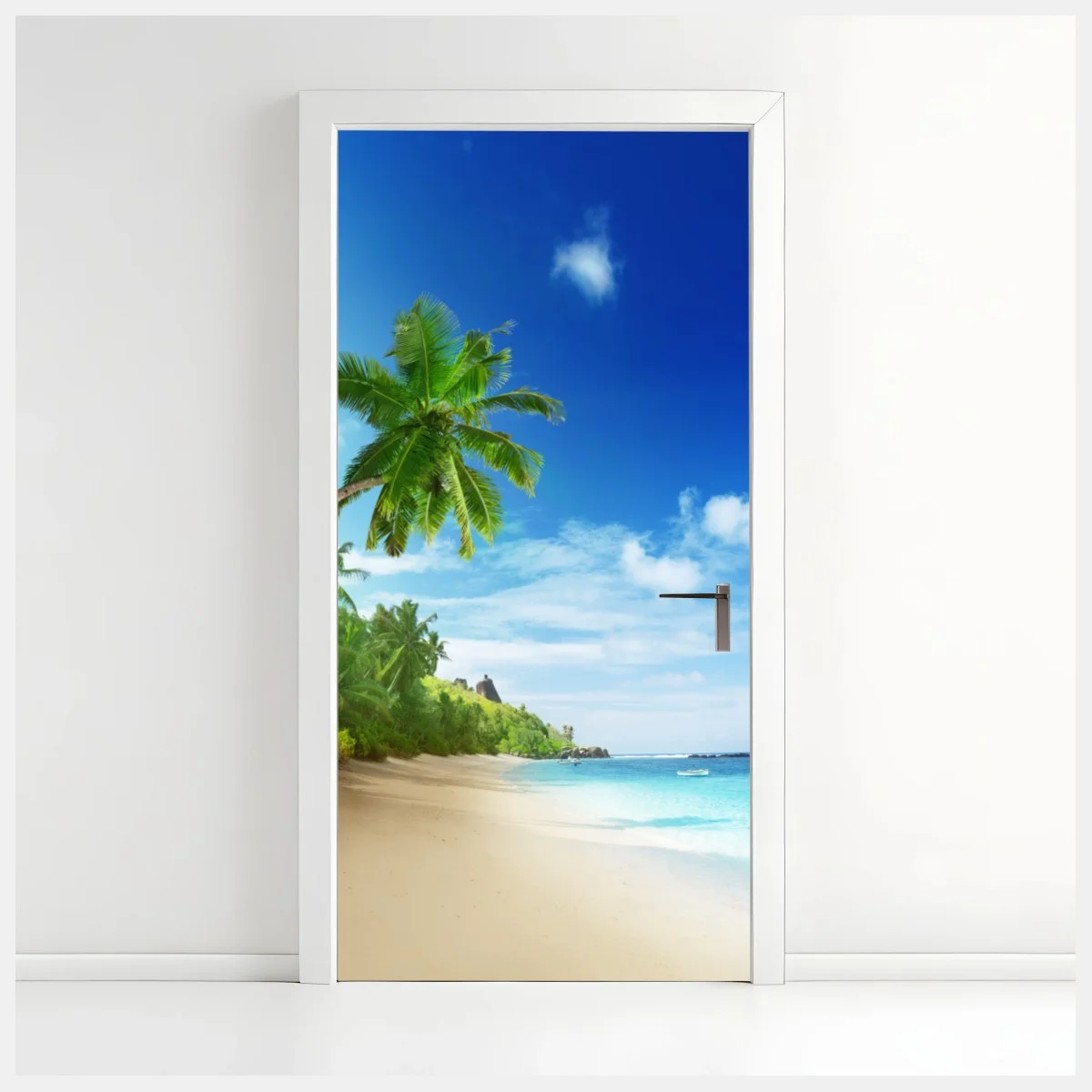 Pegatina para puerta atardecer tropical en Mahé, Seychelles – Pixers® Pegatina para puerta atardecer tropical en Mahé, Seychelles – Pixers®