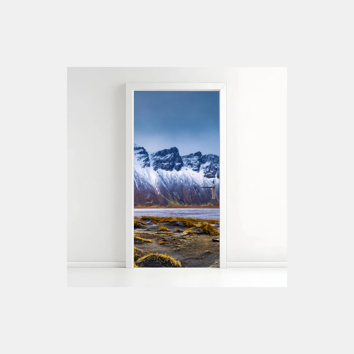 Pegatina para puerta amanecer en Vestrahorn: belleza ártica panorámica – Pixers® Pegatina para puerta amanecer en Vestrahorn: belleza ártica panorámica – Pixers®