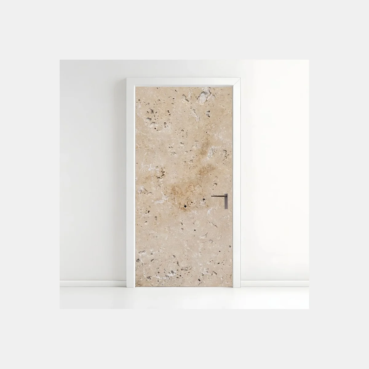 Pegatina para puerta textura de piedra travertina beige para decoración – Pixers® Pegatina para puerta textura de piedra travertina beige para decoración – Pixers®