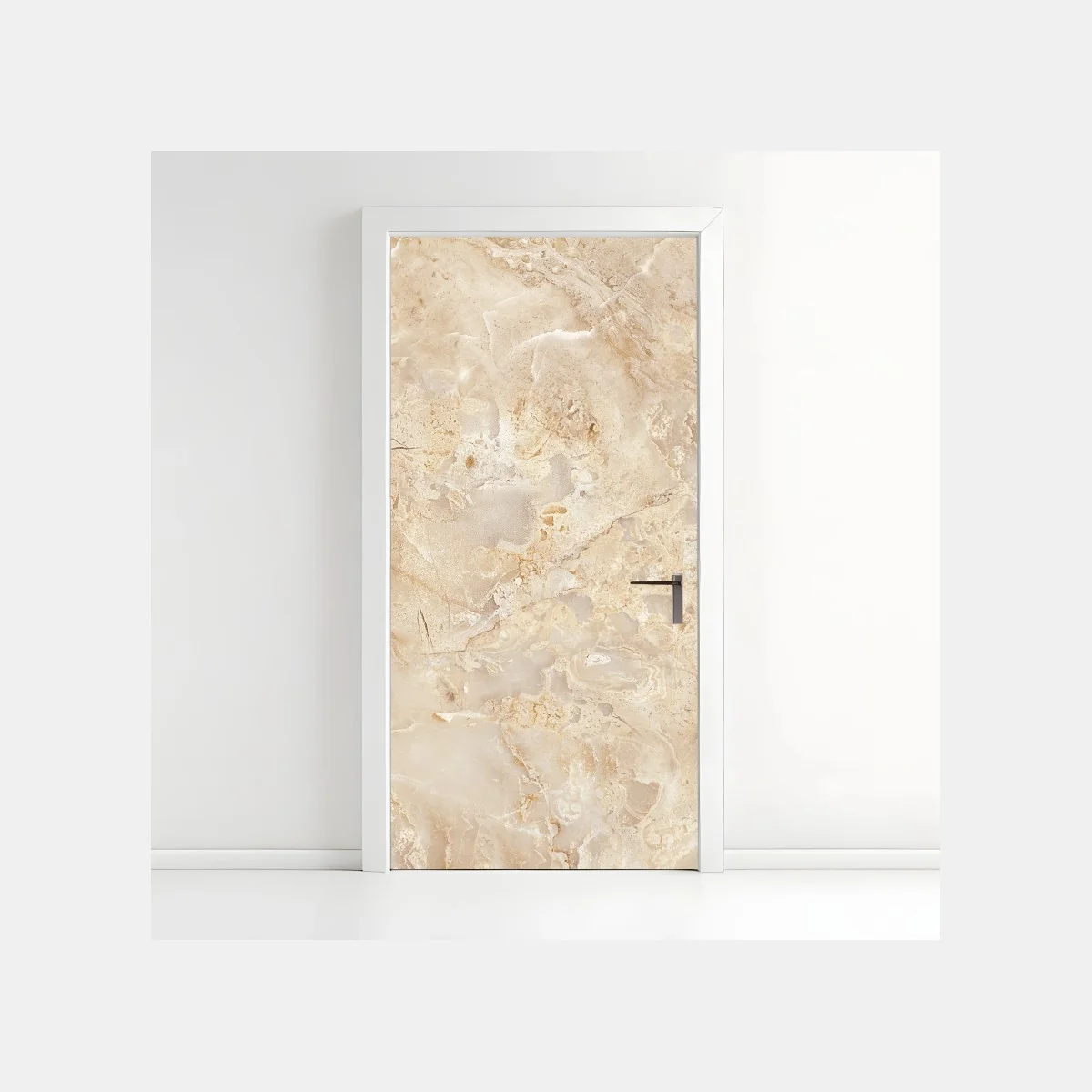 Pegatina para puerta mármol beige veteado para decoración de interiores – Pixers® Pegatina para puerta mármol beige veteado para decoración de interiores – Pixers®