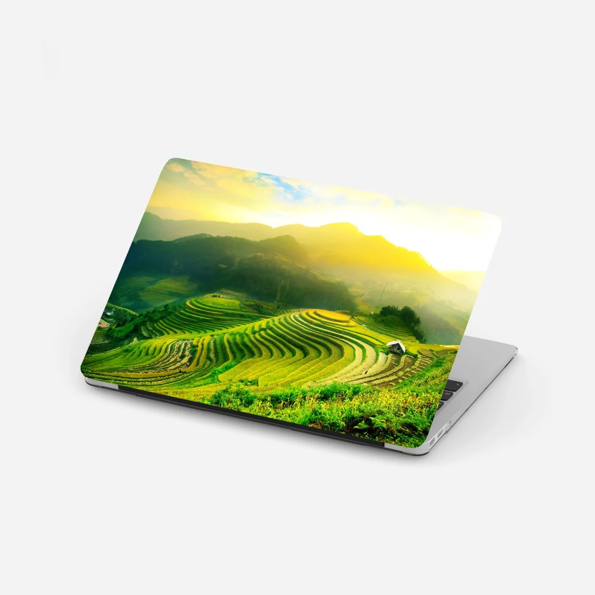 Pegatina para portátil arrozales en terrazas al amanecer – Pixers® Pegatina para portátil arrozales en terrazas al amanecer – Pixers®