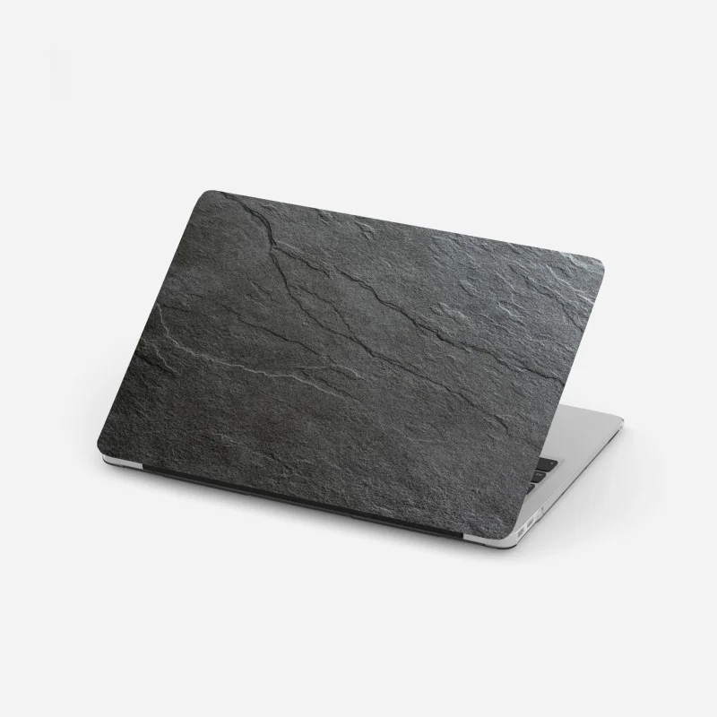 Pegatina para portátil textura de pizarra gris para decoración minimalista