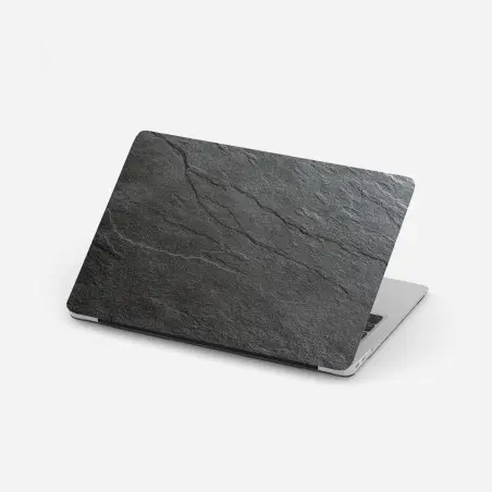 Pegatina para portátil textura de pizarra gris para decoración minimalista – Pixers®