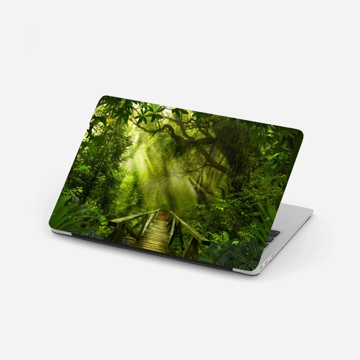 Pegatina para portátil puente en la selva bañado por rayos de sol – Pixers® Pegatina para portátil puente en la selva bañado por rayos de sol – Pixers®