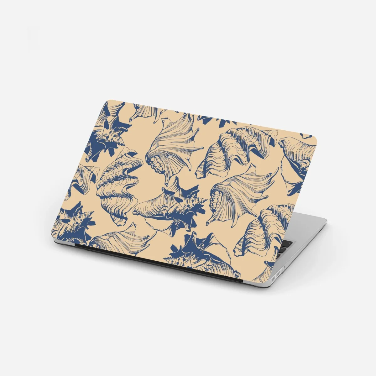 Pegatina para portátil patrón de conchas marinas en tonos azul y beige – Pixers® Pegatina para portátil patrón de conchas marinas en tonos azul y beige – Pixers®