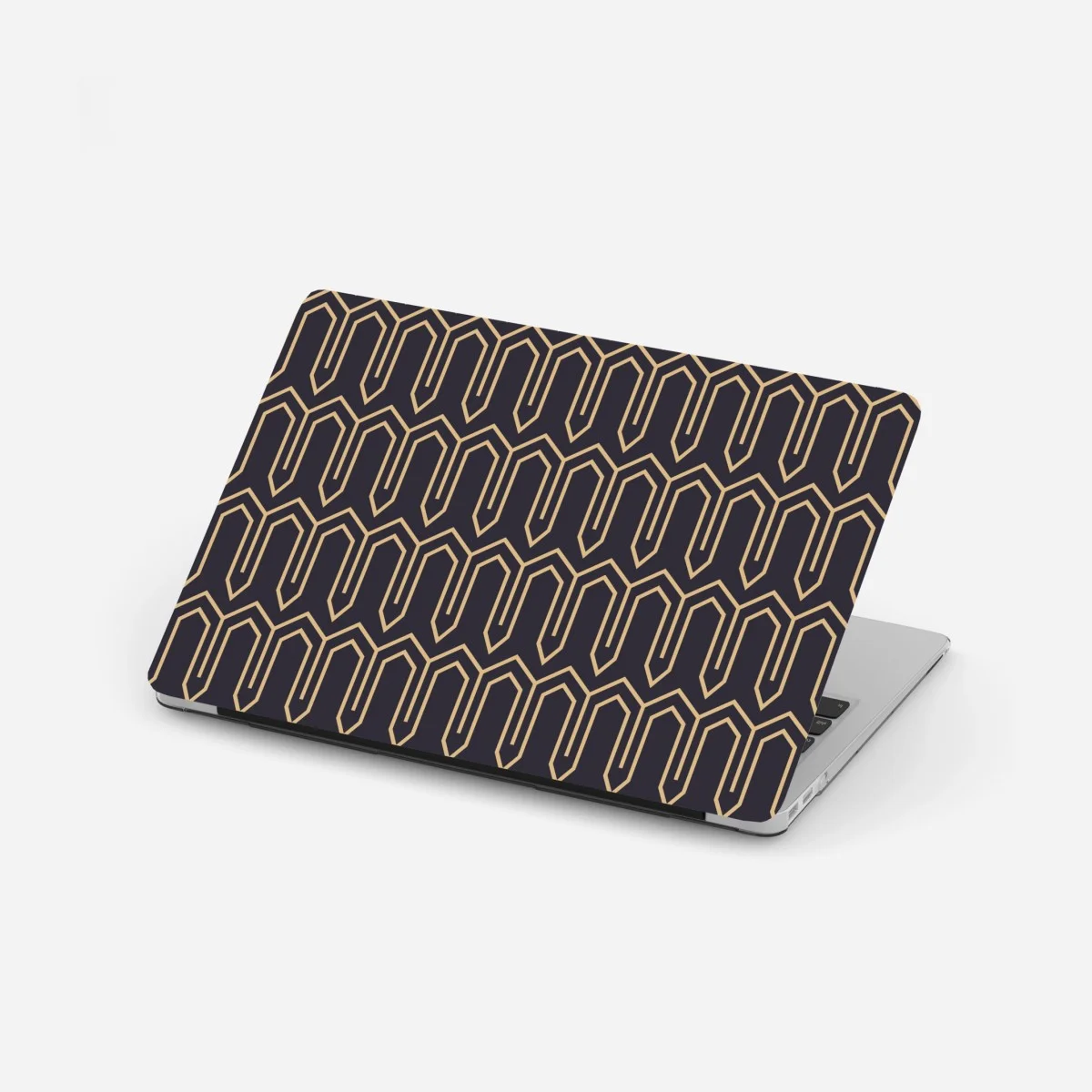 Pegatina para portátil patrón geométrico art déco en negro y dorado – Pixers® Pegatina para portátil patrón geométrico art déco en negro y dorado – Pixers®