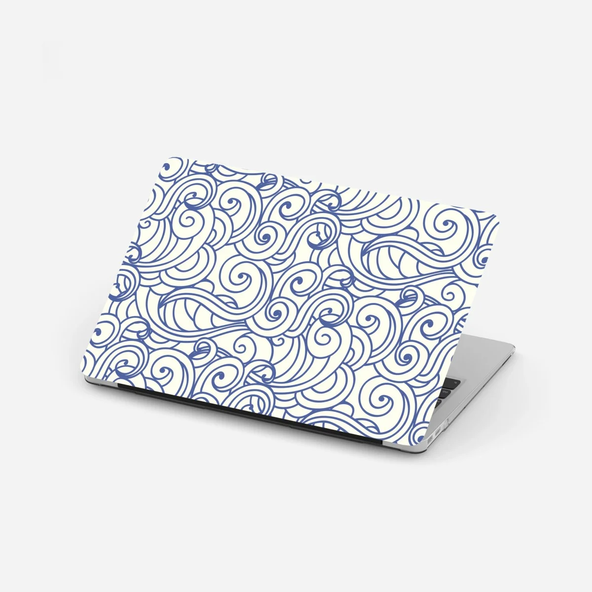 Pegatina para portátil patrón de olas ornamentales en azul – Pixers® Pegatina para portátil patrón de olas ornamentales en azul – Pixers®