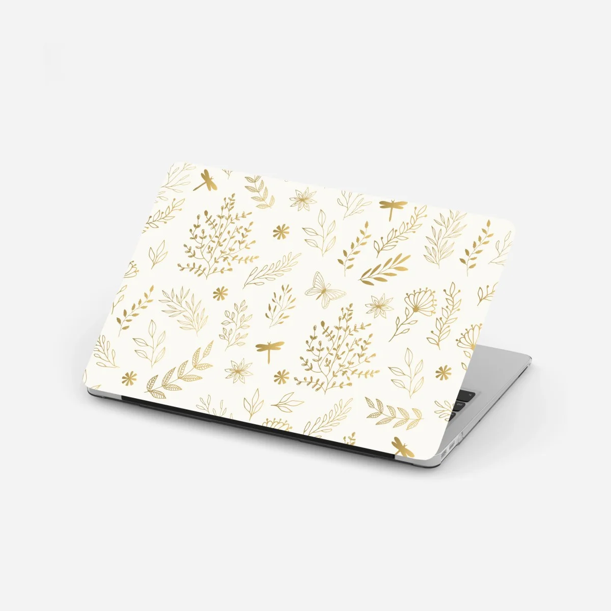 Pegatina para portátil patrón botánico dorado sobre fondo marfil – Pixers® Pegatina para portátil patrón botánico dorado sobre fondo marfil – Pixers®