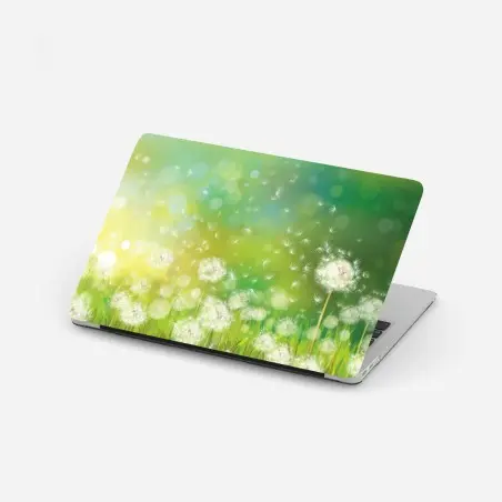 Pegatina para portátil sueño de primavera con dientes de león – Pixers®