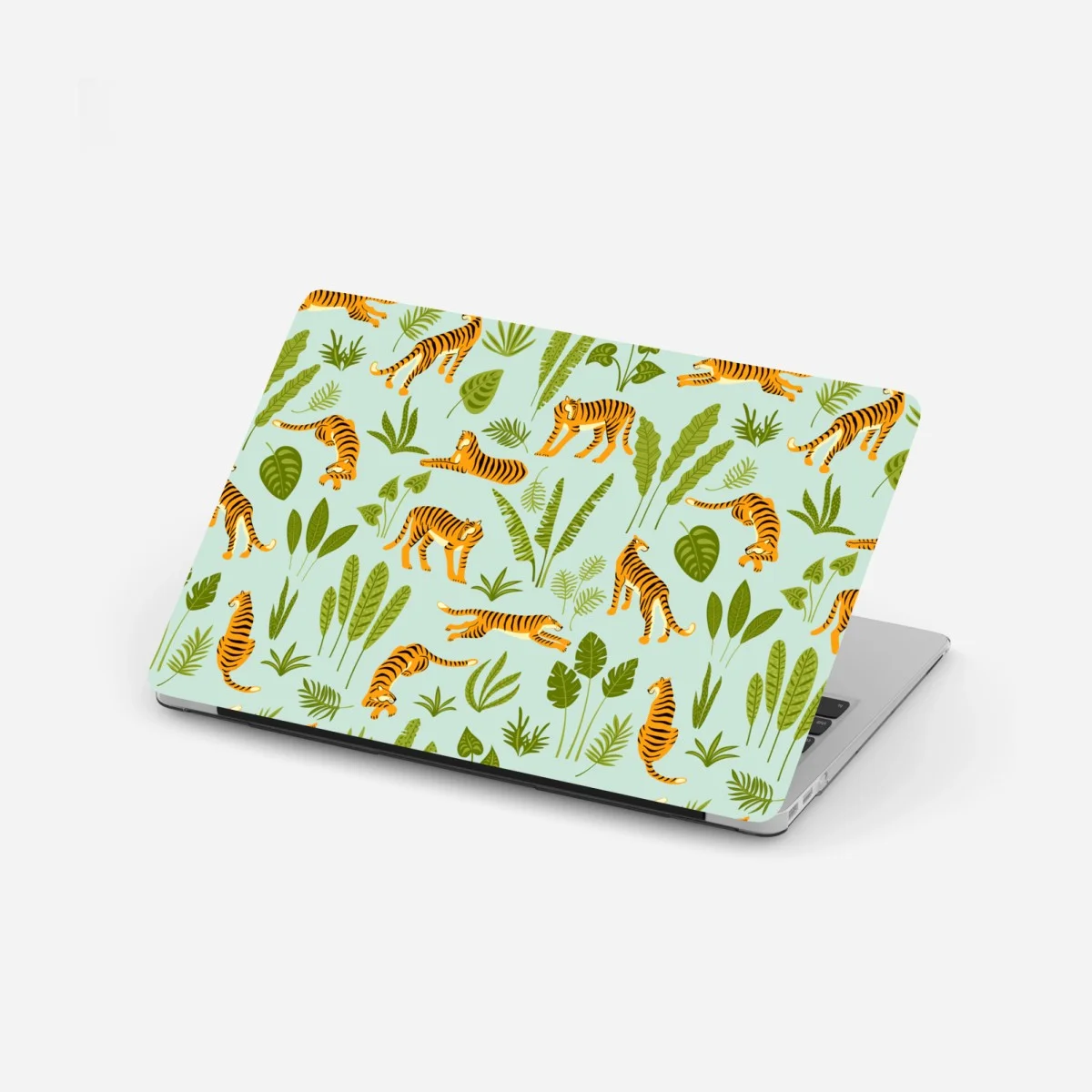 Pegatina para portátil patrón de tigres y hojas tropicales – Pixers® Pegatina para portátil patrón de tigres y hojas tropicales – Pixers®