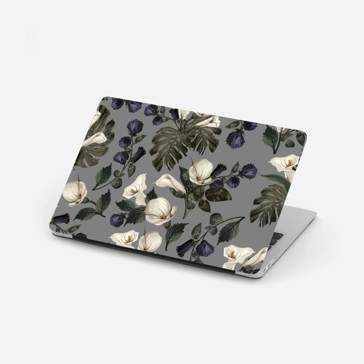 Pegatina para portátil estampado botánico de calas y hojas tropicales – Pixers® Pegatina para portátil estampado botánico de calas y hojas tropicales – Pixers®