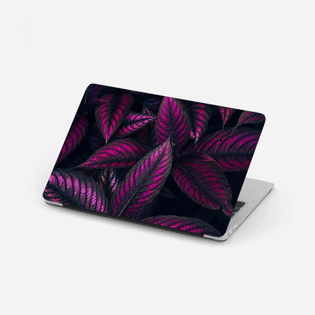 Pegatina para portátil hojas en tonos magenta y morado – Pixers® Pegatina para portátil hojas en tonos magenta y morado – Pixers®