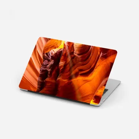 Pegatina para portátil luces y curvas de Antelope Canyon – Pixers®