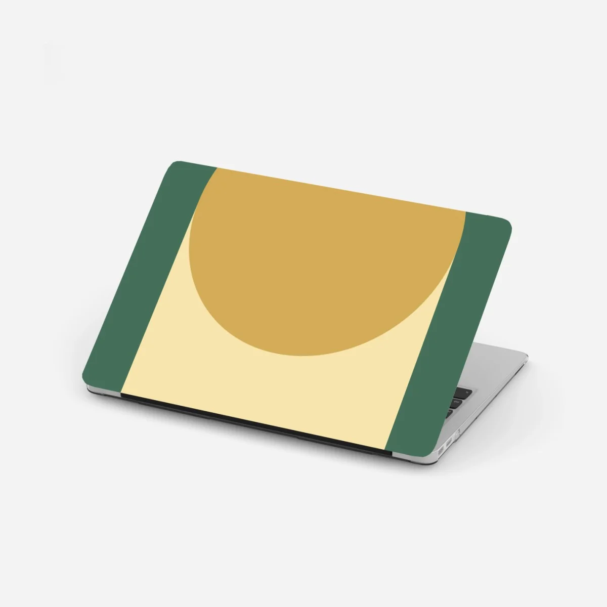 Pegatina para portátil composición geométrica en tonos verdes y dorados – Pixers® Pegatina para portátil composición geométrica en tonos verdes y dorados – Pixers®