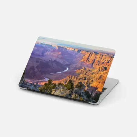 Pegatina para portátil amanecer sobre el Gran Cañón – Pixers®